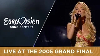 Shiri Maymon - Hasheket Shenish'ar (Israel) Live - Eurovision 2005