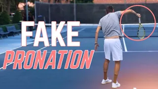 Fake Pronation | Why it Doesn’t Improve Your Serve!