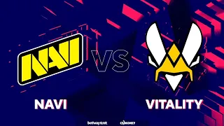 Navi vs. Vitality de_dust2 map2/2  BLAST Premier Spring