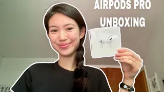 AIRPODS PRO Unboxing 2021// First Impression, Setting up, and Review! (Aesthetic) ✨