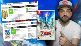 The Critics Are WRONG About Zelda Skyward Sword HD For Switch!