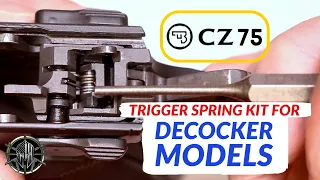 CZ 75 SP-01 Trigger Spring Kit For All CZ 75 Decocker Models - CZ 75 Accessories - M*CARBO