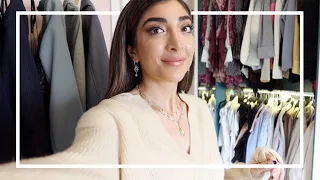 REORGANISE, CLEAR OUT & SHOP MY CLOSET WITH ME| Amelia Liana