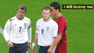 The Day Cristiano Ronaldo Destroyed David Beckham and Wayne Rooney