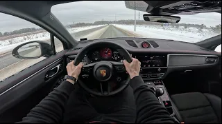 2023 PORSCHE MACAN GTS POV DRIVE (Crazy Accelerations) I 4K