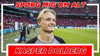 Kasper Dolberg I Favorit Premier League-klub 💥 Bedste forsvarsspiller 🇪🇸 - Iskolde Dolberg svarer ❄️