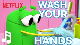 'Wash Your Hands' Song for Kids 🙌 StoryBots | Netflix Jr