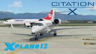 [X-Plane 12] Cessna Citation X | Part 0 - Quick Start-Up