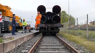 Reaktivierung eines Bahngleises im Gewerbegebiet Hellfeld