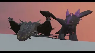 httyd blender animation 3d intro for crystal amethyst.