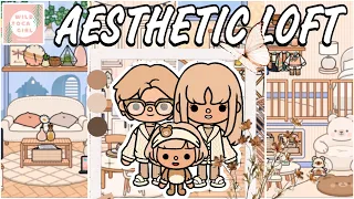 AESTHETIC LOFT 🤎🌿 TOCA LIFE WORLD 🌍