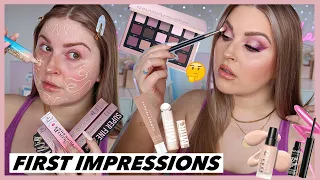 FULL FACE of FIRST IMPRESSIONS.... 💸 NEW Too Faced, Natasha Denona, Smashbox & more!