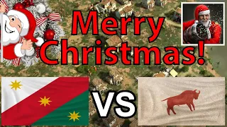 🎅🏼MERRY CHRISTMAS! Aizamk 1v1'ing as Mexico! [Age of Empires 3: Definitive Edition]