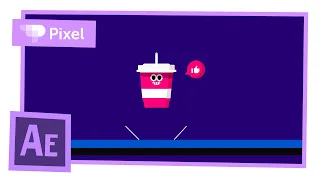 Анимируем стаканчик в After Effects | уроки для новичков