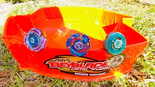 Beyblade Legends Battle Royale Meteo L-Drago LW105LF vs Galaxy Pegasus W105R2F vs Rock Leone 145WB!!