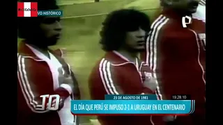 Uruguay 1 - Perú 2 RESUMEN (Elim España 82) Panamericana TV