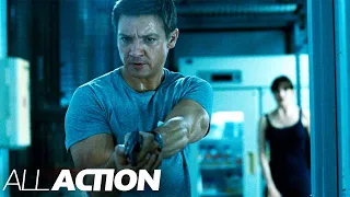 Escaping the Drug Factory | The Bourne Legacy | All Action