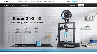 Review of the Creality Ender-3 v3 KE 3D printer. First impressions, recommendations.