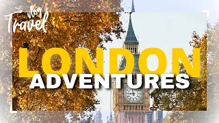 LONDON Travel Vlog | River Thames, Big Ben, London Eye, Trafalgar Square, Tower Bridge
