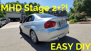 Add 100+ Horsepower to your BMW 335i N54 with an App! ‐ MHD Stage 1 and MHD Stage 2+ DIY Install!