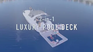 2-in-1 Inflatable Luxury Pool Deck - by Big Sky Innovations