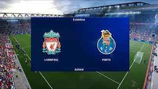 Liverpool vs Porto | Anfield | 2021-22 UEFA Champions League | PES 2021