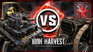 Iron Harvest | How Silver Ranked Players Play In The Snow | Rusviet VS Saxony 1v1