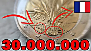 2 EURO 2022 France - RARE 30.000.000