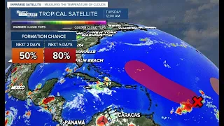 2 tropical waves could develop this week