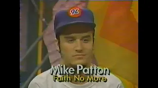 1992 Faith No More Live On Hangin' With MTV - Full Performance And Interview