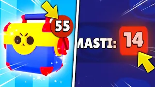 APRO 55 MEGA BOX E TROVO 14 NUOVI BRAWLER! *RECORD* Brawl Stars ITA MEGA BOX OPENING