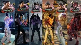 Tekken 7 all kazuya mishima versions from story are playable