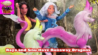 Raya and Sisu Have Runaway Dragons - Part 5 - Raya and the Last Dragon and the Descendants Series