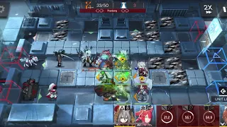 Arknights chapter 6-16 normal mode low rarity squad(NO 6stars)