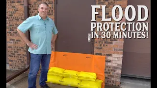 Flood Avert™ Utility Kit - Everything you need to create a flood barrier for an exterior door!