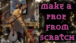 How to Make a Costume Prop from Scratch - Mystics Prayer Stick The Dark Crystal