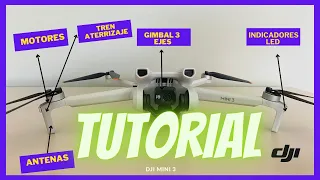 DJI Mini 3 Tutorial | Guía de uso para Principiantes  | Vuela de manera correcta ✅