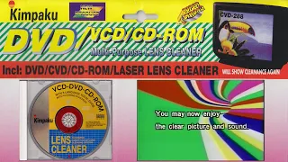 Will show cleanance again! 💿 The Kimpaku Video CD lens cleaner