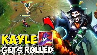 PINK WARD MAKES KAYLE TOP HATE HER LIFE!! (SHACO TOP TECH) - League of Legends
