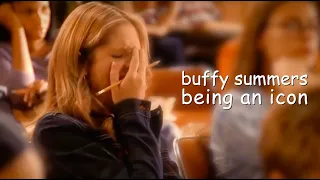 buffy summers being an icon for six minutes straight