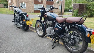 You CAN go touring on a Royal Enfield classic 350!