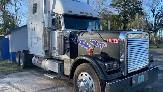 HOW MUCH DID THE JUNKYARD HOOD COST ME? / INSTALLING THE NEW HOOD ON THE FREIGHTLINER CLASSIC