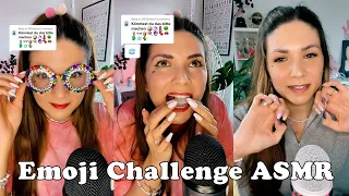 ASMR Tiktok 🤔🍣🍖👀 Emoji Challenge ASMR compilation #19 @asmrmissmi