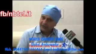 KS Dhaliwal Global Ambassador World Cancer Care S