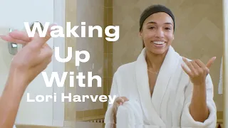 Lori Harvey's 5-Step Skincare Routine | Waking Up With | ELLE