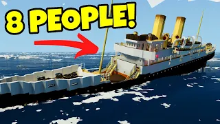 INSANE Multiplayer Voyage GONE WRONG! Stormworks Sinking Ship