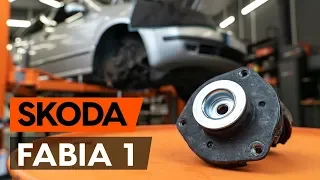 Как заменить опору передней стойки амортизатора SKODA FABIA 1 (6Y5) [ВИДЕОУРОК AUTODOC]