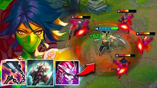 Akali but this Chinese build is actually beyond broken (HYBRID BRUISER)