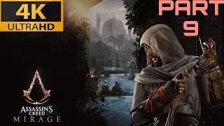 Assassin's Creed Mirage Gameplay on Ps5 (4K 60FPS ) | No Commentary | Part 9