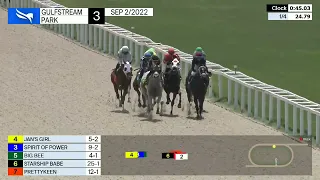 Gulfstream Park Carrera 3 - 2 de Septiembre 2022